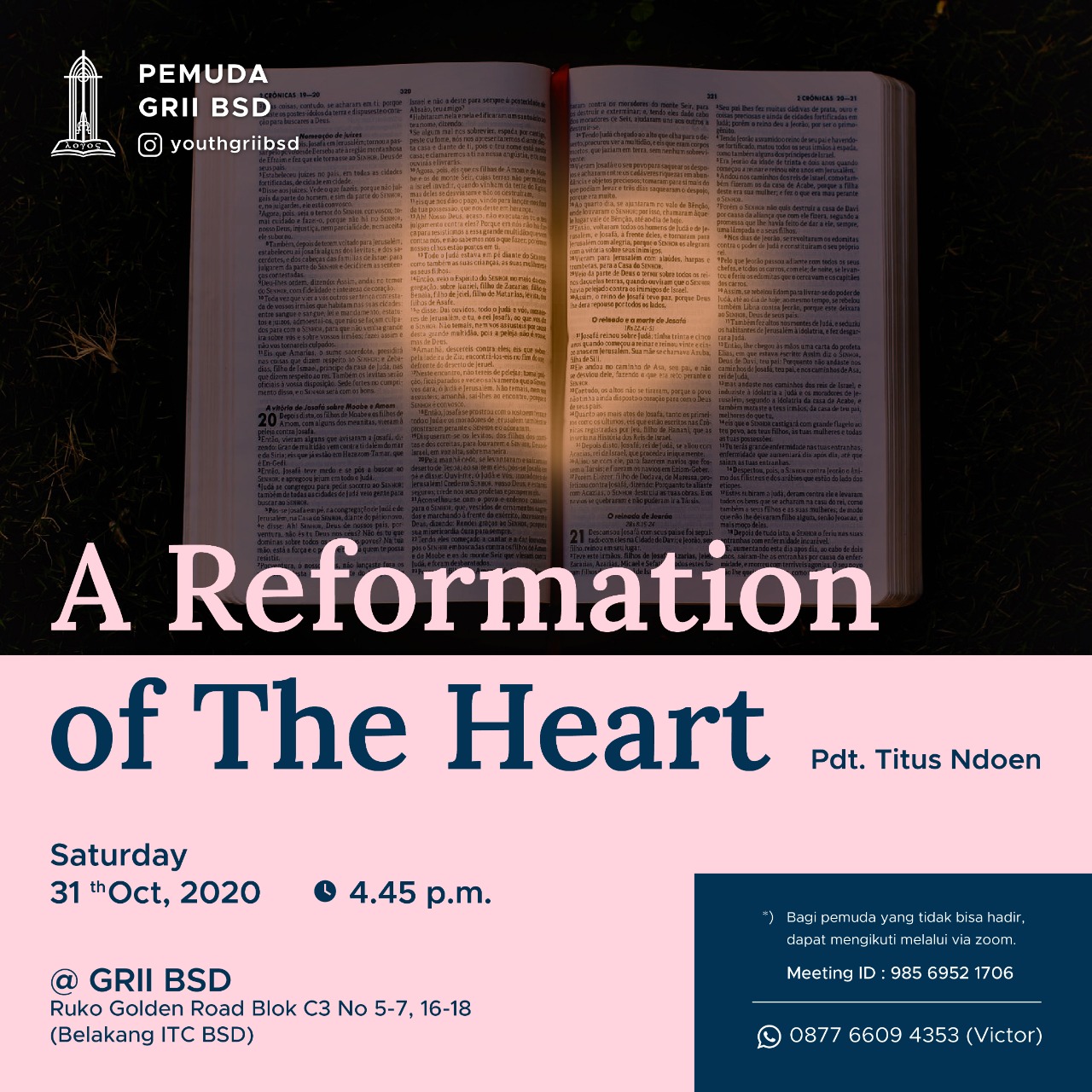 A Reformation of The Heart