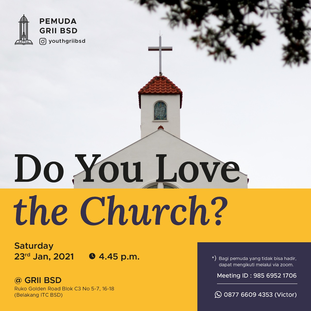 Apakah Kamu Mencintai Gereja?