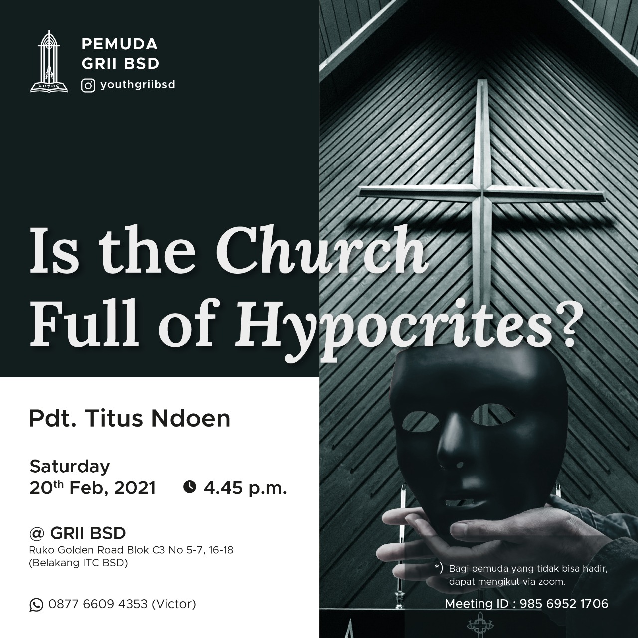 Is the Church Full of Hypocrites?