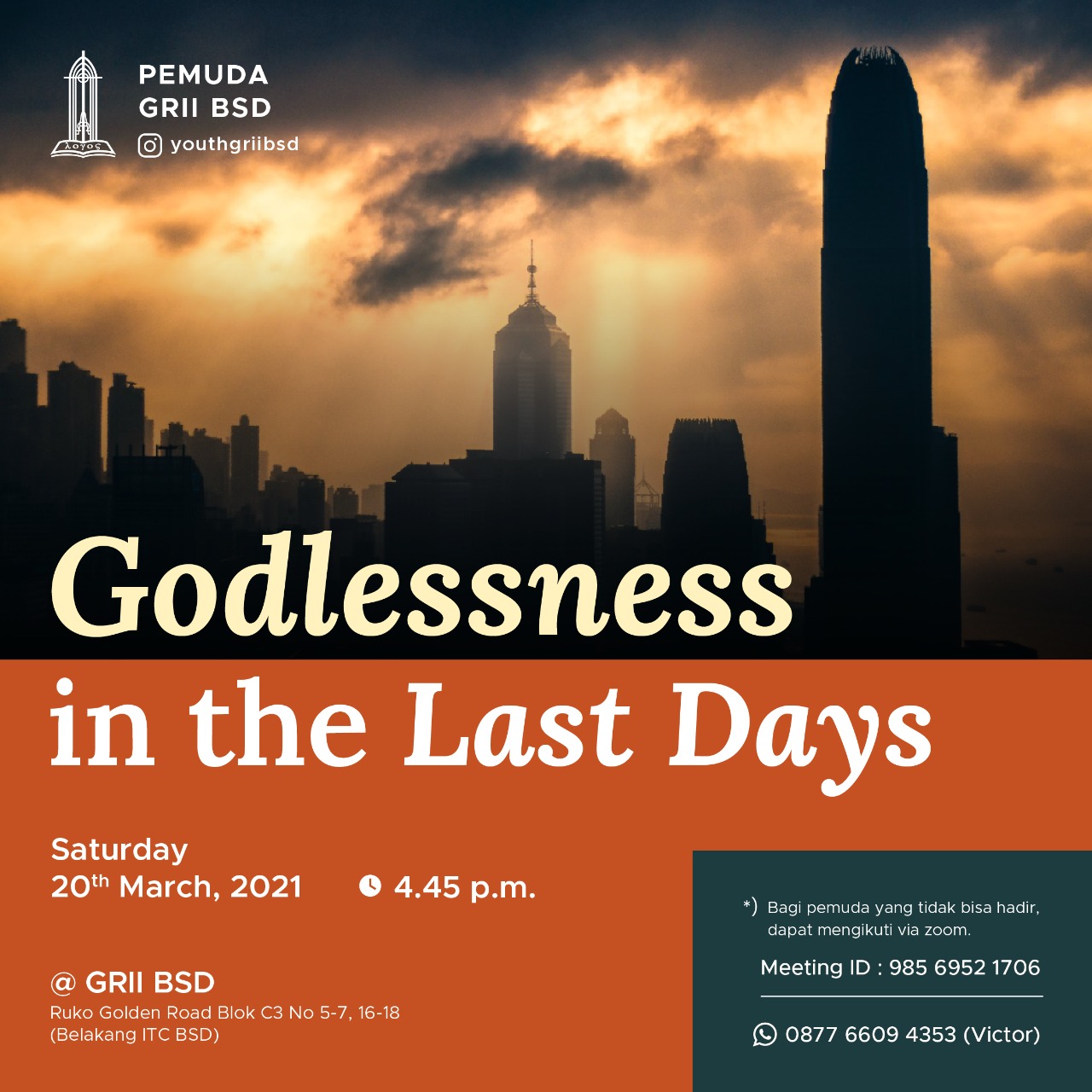 Godlessness in the Last Days