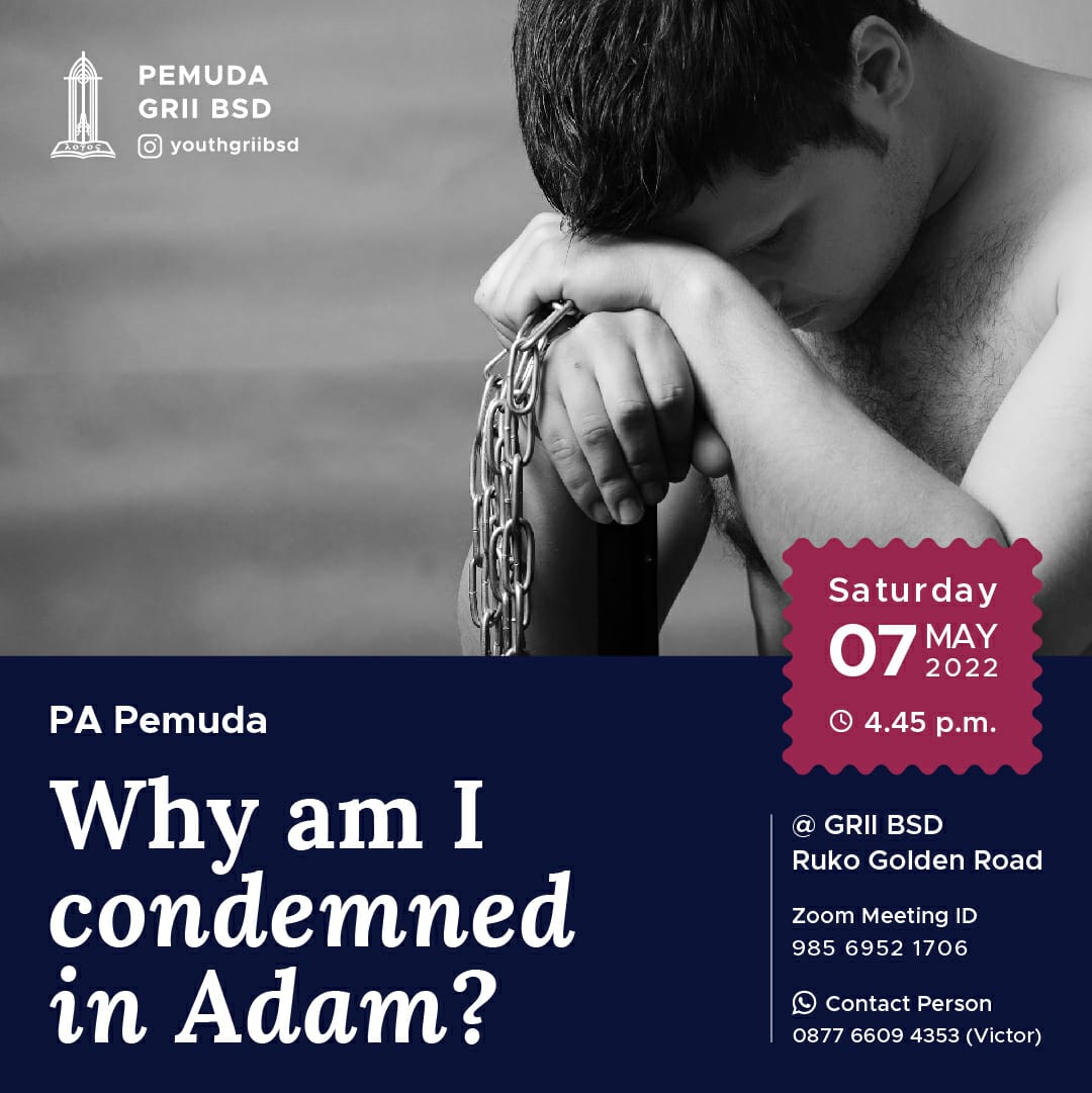Why am I condemned in Adam?